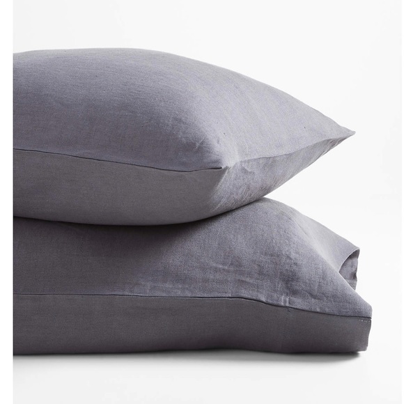Crate&Barrel Bedding New Crate Barrel Standard Pillow Case Pair